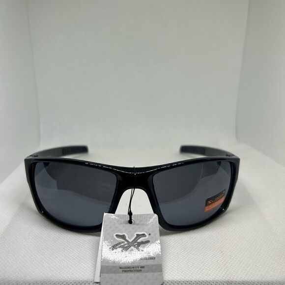 X-Loop Oval Wrap Mens Sunglasses - Picture 2 of 3